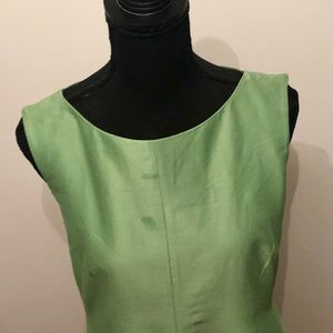 cos cotton silk cocoon dress